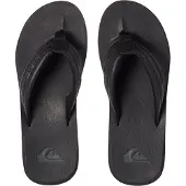 Quiksilver Chanclas CARVER NUBUCK M SNDL SBKM hombre - Negro - 40