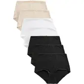 Next Panti piel / negro / blanco