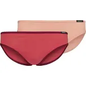 Skiny Calzoncillo 'Essentials' rosa / granadina / rojo carmesí