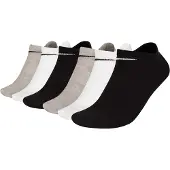 Nike Calcetines deportivos beige moteado / negro / blanco