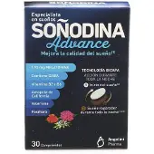SoÑodina Suplemento Nutricional Melatonina Advanced 30 Unidades