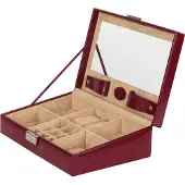 Windrose Merino Joyero 28 cm rojo