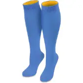 Normani Calcetines hasta la rodilla azul cielo / albaricique