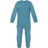 Normani Pijama entero/body azul / blanco