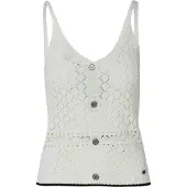 KOROSHI Top de punto negro / blanco