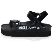 Bayton Sandalias 'RIGONI' negro / blanco