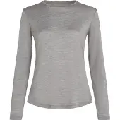 Icebreaker - Women's Merino 125 Cool-Lite Sphere III L/S Tee - Camiseta de merino size L, gris