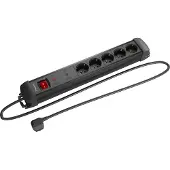 Lanberg Regleta De Enchufes Con 5 Tomas E Interruptor 5 M