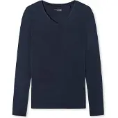 Schiesser Camiseta para dormir ' Mix+Relax ' azul