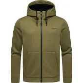 Ragwear Sudadera con cremallera 'Fabian' oliva