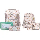 School-mood Champion Maxx Juego de mochilas escolares rosa