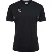 Hummel Camiseta funcional 'AUTHENTIC' negro / blanco