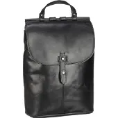 Harold's Aberdeen Bolsos mochila Piel natural 38 cm negro