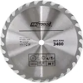AWTOOLS , sierra circular WIDIA, 180x30/22/16x40 dientes