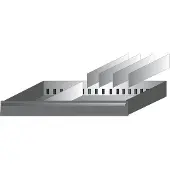 Hazet Conjunto de placas de separación , modelo 173-32/5
