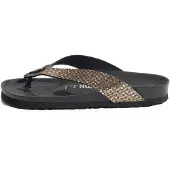 Bayton Sandalias de dedo bronce / negro