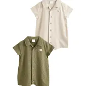 Next Pijama entero/body beige / caqui