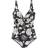 s.Oliver Traje de baño negro / blanco