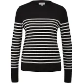 s.Oliver Jersey negro / blanco