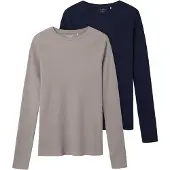 TWO SOON Camiseta navy / greige