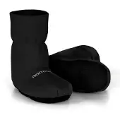 Normani Zapatillas de casa negro / blanco