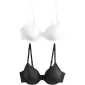 Next Sujetador negro / blanco