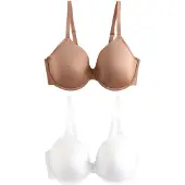 Next Sujetador 'Holly' camelo / blanco