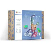 Connetix Juego De Construcción Pastel Ball Run Expansion 80 Piezas