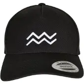 Mister tee Gorra 'Zodiac' negro / blanco