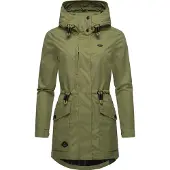 Ragwear Chaqueta funcional 'Alysa' oliva / negro