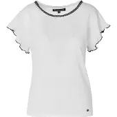 KOROSHI Camiseta negro / blanco