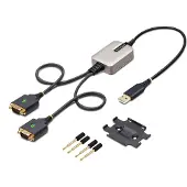 StarTech.com Adaptador Usb Serie 2p1ffc-usb-serial
