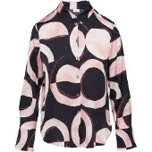 s.Oliver Black Label Blusa navy / rosa / rosé / arándano