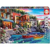 Educa Puzzle 3000 Atardecer En Como
