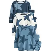 Next Pijama navy / azul claro / blanco