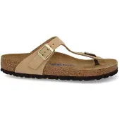 Birkenstock Chanclas Gizeh Soft Footbed mujer - Beige - 38