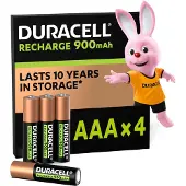 Duracell Aaa Duralock Recargable 900 4 Unidades