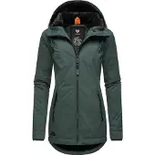 Ragwear Chaqueta de invierno 'Zuzka' verde oscuro