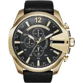 Diesel Reloj analógico 'Mega Chief' oro / negro