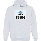 Dandalo Sudadera azul / negro / blanco / blanco moteado