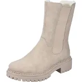 Bonprix Botas Chelsea crema