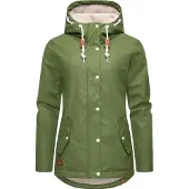 Ragwear Chaqueta funcional 'Marge' caqui / blanco cáscara de huevo