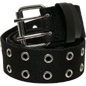 Urban Classics Cinturón negro / plata