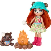 Enchantimals Con Osos De Camping Y Accesorios Mini Muñeca