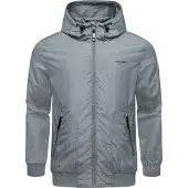 Ragwear Chaqueta funcional 'Stewie II' gris basalto / negro