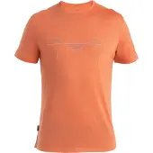 Icebreaker - Merino 125 Cool-Lite Sphere III S/S Tee - Camiseta de merino size S, gris