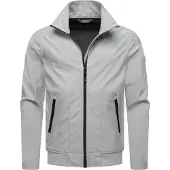 Ragwear Chaqueta funcional 'Collwie' gris / negro
