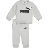 Puma Ropa para correr 'Essentials' gris moteado / negro
