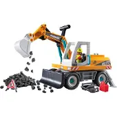 Playmobil Figura De Excavadora Grande