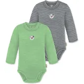 Normani Pijama entero/body 'Tuai' gris / verde